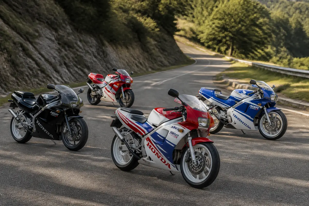 Honda NSR Series : Découvrez l’histoire et les modèles