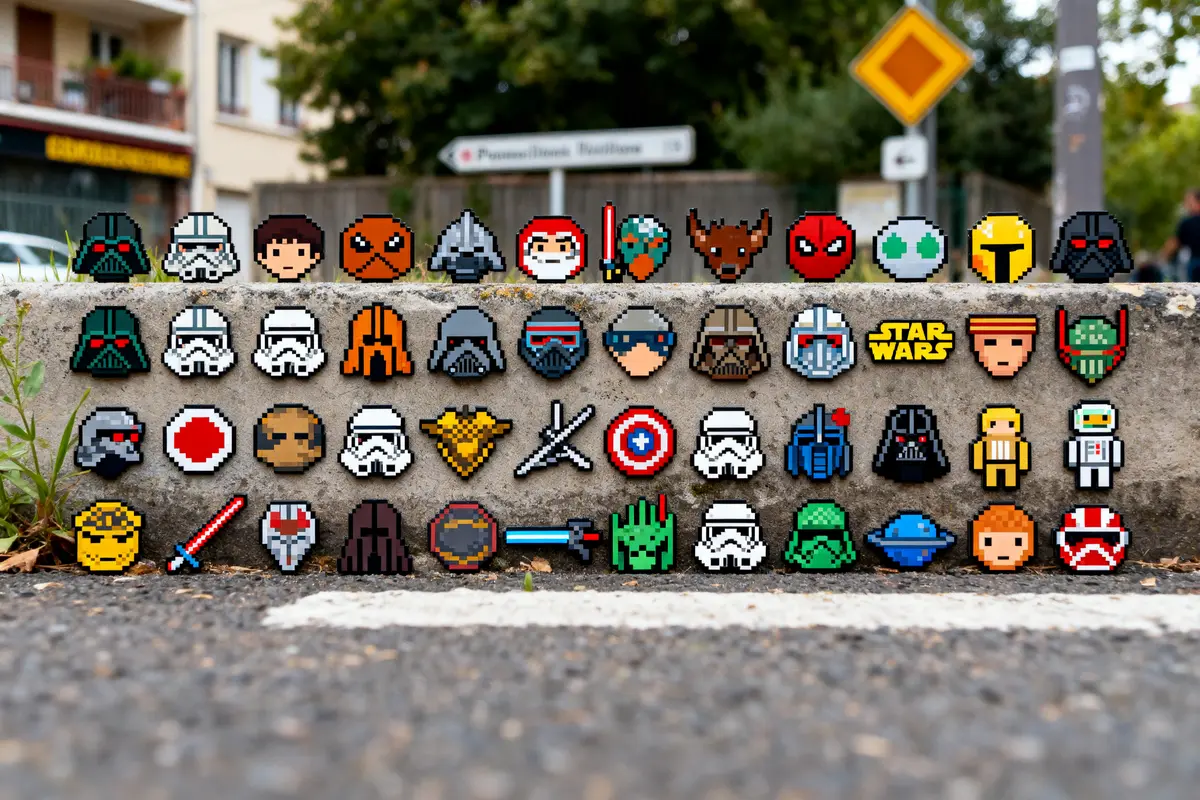 Pixel art Star Wars : 40 modèles faciles à imprimer